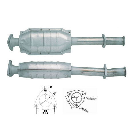 DPF a katalyzátory Magnaflow pro konkrétní model Magnaflow Katalyzátor na FIAT LANCIA | race-shop.cz
