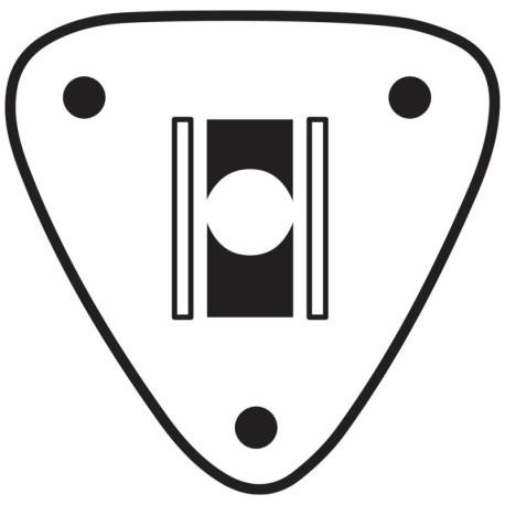 Příslušenství HSD Dualtech náhradní horní držák (jednoduchý) - přední pravý | race-shop.cz