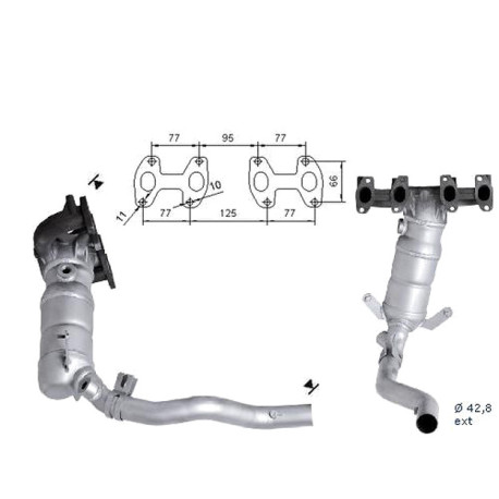DPF a katalyzátory Magnaflow pro konkrétní model Magnaflow Katalyzátor na FIAT | race-shop.cz