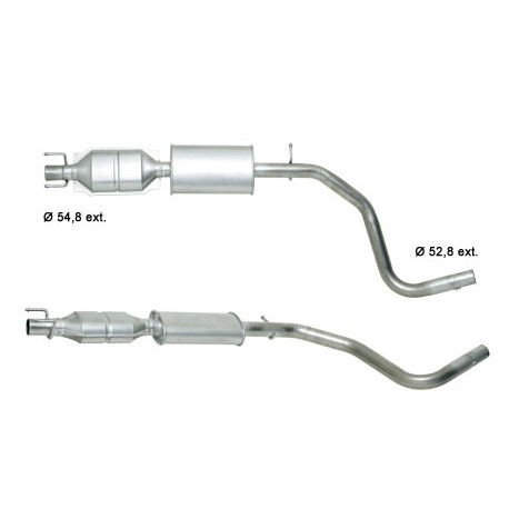 DPF a katalyzátory Magnaflow pro konkrétní model Magnaflow Katalyzátor na FIAT | race-shop.cz