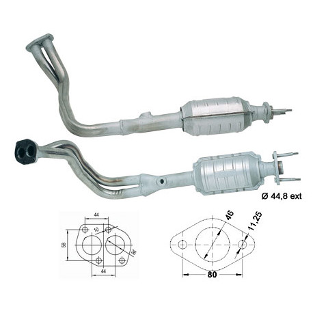 DPF a katalyzátory Magnaflow pro konkrétní model Magnaflow Katalyzátor na FIAT INNOCENTI | race-shop.cz