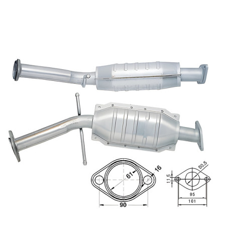 DPF a katalyzátory Magnaflow pro konkrétní model Magnaflow Katalyzátor na FORD | race-shop.cz