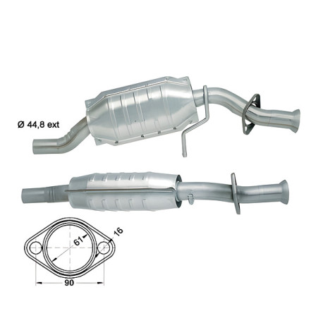 DPF a katalyzátory Magnaflow pro konkrétní model Magnaflow Katalyzátor na FORD | race-shop.cz
