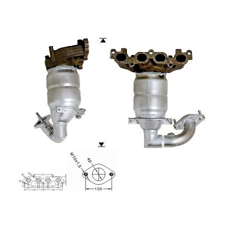 DPF a katalyzátory Magnaflow pro konkrétní model Magnaflow Katalyzátor na FORD | race-shop.cz