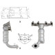 DPF a katalyzátory Magnaflow pro konkrétní model Magnaflow Katalyzátor na FORD | race-shop.cz