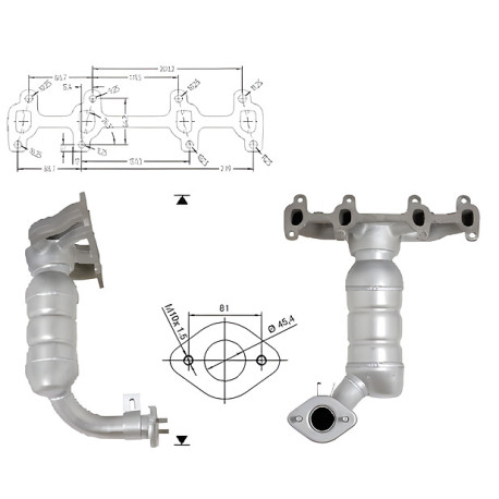 DPF a katalyzátory Magnaflow pro konkrétní model Magnaflow Katalyzátor na FORD | race-shop.cz