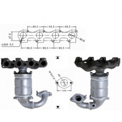 Magnaflow Katalyzátor na FORD