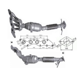 Magnaflow Katalyzátor na FORD
