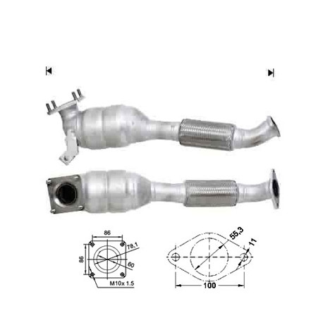 DPF a katalyzátory Magnaflow pro konkrétní model Magnaflow Katalyzátor na FORD | race-shop.cz