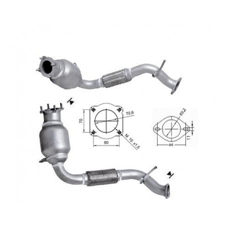 DPF a katalyzátory Magnaflow pro konkrétní model Magnaflow Katalyzátor na FORD | race-shop.cz