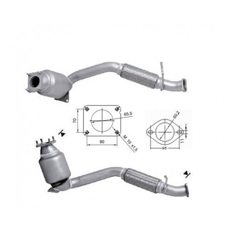 DPF a katalyzátory Magnaflow pro konkrétní model Magnaflow Katalyzátor na FORD | race-shop.cz