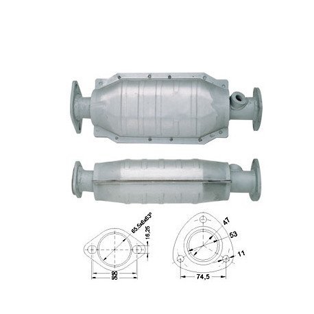 DPF a katalyzátory Magnaflow pro konkrétní model Magnaflow Katalyzátor na HONDA | race-shop.cz