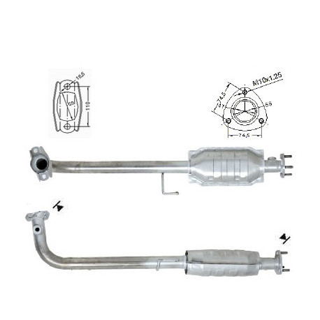 DPF a katalyzátory Magnaflow pro konkrétní model Magnaflow Katalyzátor na HONDA | race-shop.cz