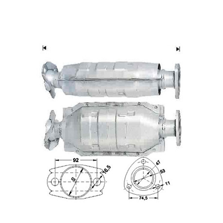 DPF a katalyzátory Magnaflow pro konkrétní model Magnaflow Katalyzátor na HONDA | race-shop.cz