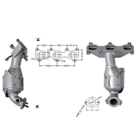 DPF a katalyzátory Magnaflow pro konkrétní model Magnaflow Katalyzátor na HYUNDAI KIA | race-shop.cz