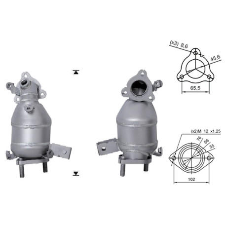 DPF a katalyzátory Magnaflow pro konkrétní model Magnaflow Katalyzátor na HYUNDAI | race-shop.cz