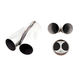 XFORCE nerezová Y redukce 2× 51 → 63 mm