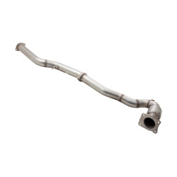 3" Downpipe s Vysokoprůtokový katalyzátor, nerezová ocel 304 s matným povrchem (pouze pro pásy)