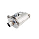 Univerzální tlumiče s klapkou Varex exhaust valve muffler 6"x10"x16" Flanged Inlet 2.5", Single Outlet 2.5" | race-shop.cz