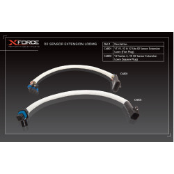 Prodlužovací kabel čtvercového konektoru snímače O2