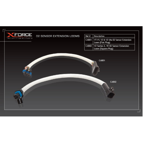 Adaptéry a Lambda sondy XFORCE prodlužovací kabel lambda sondy (čtvercový konektor, GM L98/LS3) | race-shop.cz