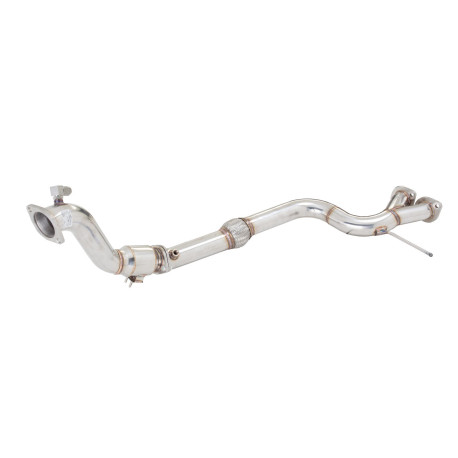 Down pipe, dump pipe 3" Downpipe s High-Flow Katalyzátor (pouze na okruh) pro FORD MUSTANG 2014-2017 ECOBOOST | race-shop.cz