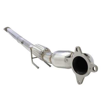Down pipe, dump pipe 3" Downpipe s High-Flow Katalyzátor (pouze na okruh) pro VOLKSWAGEN GOLF 2005-2009 GTI MK 5 | race-shop.cz