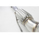Down pipe, dump pipe 3" Downpipe s High-Flow Katalyzátor (pouze na okruh) pro VOLKSWAGEN GOLF 2005-2009 GTI MK 5 | race-shop.cz