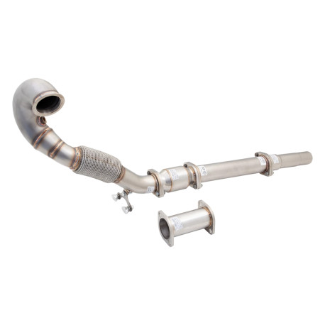 Down pipe, dump pipe 3" Downpipe s High-Flow Katalyzátor (pouze na okruh) pro VOLKSWAGEN GOLF 2013-2020 GTI MK 7 & 7.5 | race-shop.cz