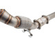 Down pipe, dump pipe 3" Downpipe s High-Flow Katalyzátor (pouze na okruh) pro VOLKSWAGEN GOLF 2013-2020 GTI MK 7 & 7.5 | race-shop.cz