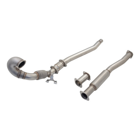 Down pipe, dump pipe 3" Downpipe s High-Flow Katalyzátor (pouze na okruh) pro AUDI S3 2013-2020 8V HATCH | race-shop.cz
