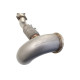 Down pipe, dump pipe 3" Downpipe s High-Flow Katalyzátor (pouze na okruh) pro AUDI S3 2013-2020 8V HATCH | race-shop.cz