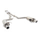 Výfukové systémy XFORCE 3" Cat-Back System s Round Varex Mufflers pro FORD MUSTANG 2015-2017 GT FASTBACK 5.0L | race-shop.cz