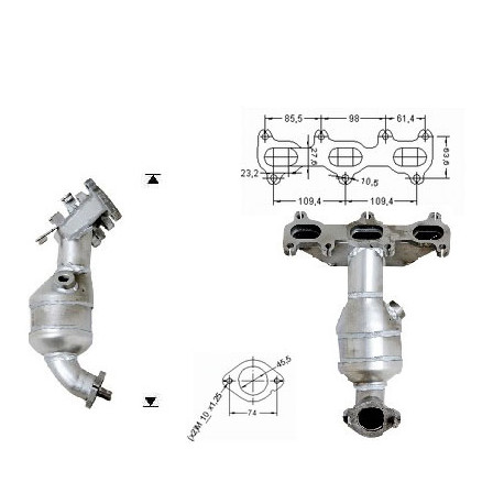 DPF a katalyzátory Magnaflow pro konkrétní model Magnaflow Katalyzátor na HYUNDAI | race-shop.cz