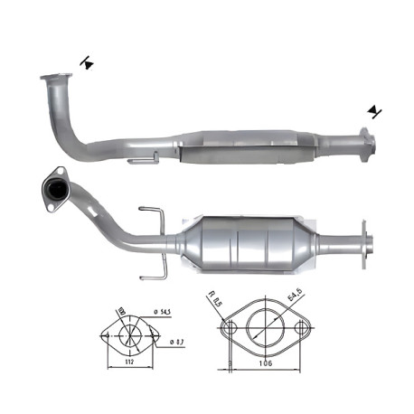 DPF a katalyzátory Magnaflow pro konkrétní model Magnaflow Katalyzátor na HYUNDAI | race-shop.cz