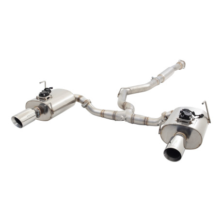 Výfukové systémy XFORCE XForce 3" Cat-Back System + Varex Mufflers for SUBARU FORESTER 2009-2012 DIESEL (SH) | race-shop.cz