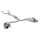 Výfukové systémy XFORCE 2.5" Cat-Back System s Varex Tlumiči pro LEXUS IS 2007-2014 F | race-shop.cz