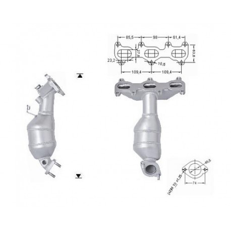 DPF a katalyzátory Magnaflow pro konkrétní model Magnaflow Katalyzátor na HYUNDAI KIA | race-shop.cz