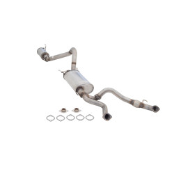 3" Cat-Back System pro TOYOTA LANDCRUISER 1998-2007 100 Series V8 Wagon
