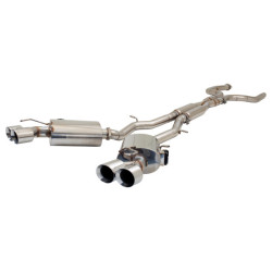 XForce 3" Twin Cat-Back System + Varex Mufflers for CHEVROLET CAMARO 2016- SS GEN 6