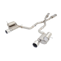 3" Twin Cat-Back System pro JEEP GRAND CHEROKEE 2011-2017 SRT8 6.4L