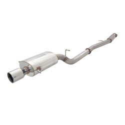 XForce 3" Cat-Back System + Oval Single-Tip Muffler for SUBARU IMPREZA 1994-2007 WRX-STI GC GD GG