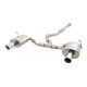 Výfukové systémy XFORCE 3" Cat-Back System pro SUBARU FORESTER 2009-2012 | race-shop.cz