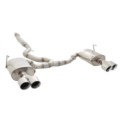 3" Cat-Back System s Oválnými Tlumiči (STREET SYSTEM) pro SUBARU IMPREZA 2011-2014 WRX SEDAN (G3) S2
