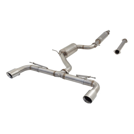 Výfukové systémy XFORCE 3" Cat-Back System pro VOLKSWAGEN GOLF GTI MK 7/ 7.5/ 8 | race-shop.cz