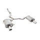 Výfukové systémy XFORCE XForce 3" Cat-Back System + Round Mufflers for SUBARU LEGACY 2006-2009 GEN 4 GT BL9 BP9 EJ25 TURBO | race-shop.cz