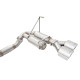 Výfukové systémy XFORCE 3" Cat-Back System s Kulatými Tlumiči (RACE SYSTEM) pro SUBARU IMPREZA 2011-2014 WRX SEDAN (G3) S2 | race-shop.cz
