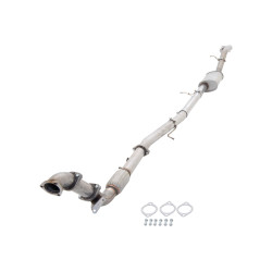 3" Turbo-Back System (bez katalyzátoru) (pouze na okruh) pro FORD RANGER 2011-2016 PX TD 3.2L