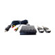 Výfukové systémy XFORCE 3" Cat-Back System s Varex Tlumiči pro SKODA OCTAVIA RS NX 2020- | race-shop.cz