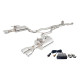 Výfukové systémy XFORCE 2.5" Twin Cat-Back System s Varex Tlumiči | race-shop.cz